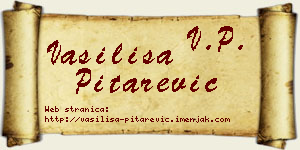 Vasilisa Pitarević vizit kartica
